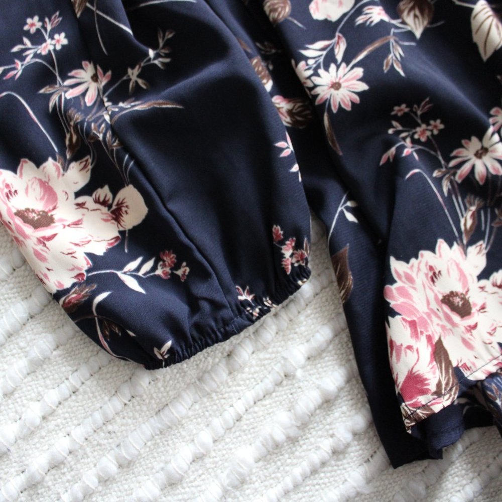 Blossom Surplice Romper - Picture 3 of 5